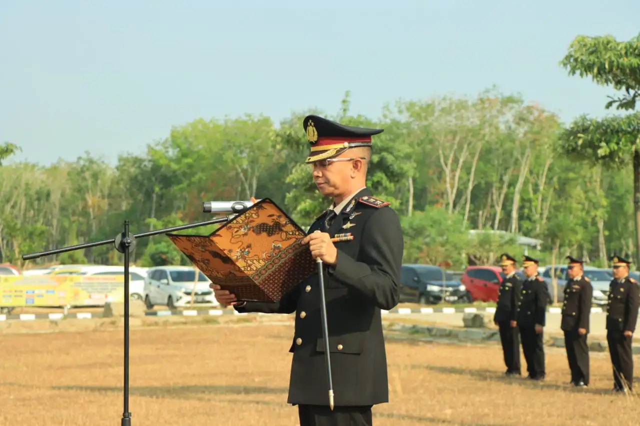 Polres Tubaba Menggelar Upacara Memperingati Hari Kesaktian Pancasila