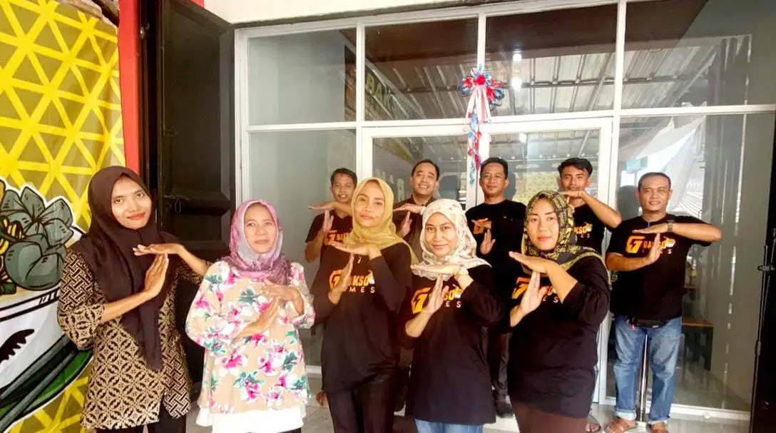 Hadir Bakso Gemes di Panaragan Jaya Tubaba