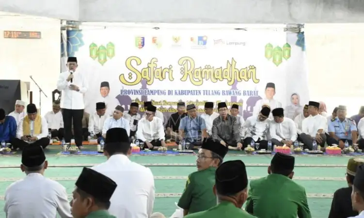 Kunjungan Tim II Safari Ramadhan Provinsi Lampung Ke Tubaba