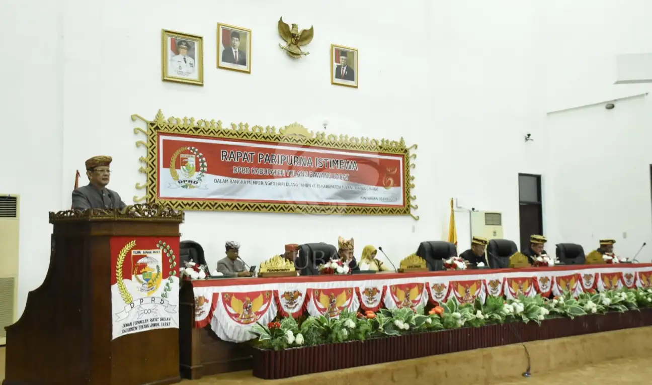 HUT Ke-15 Tubaba, Firsada Sampaikan Capaian Prestasi