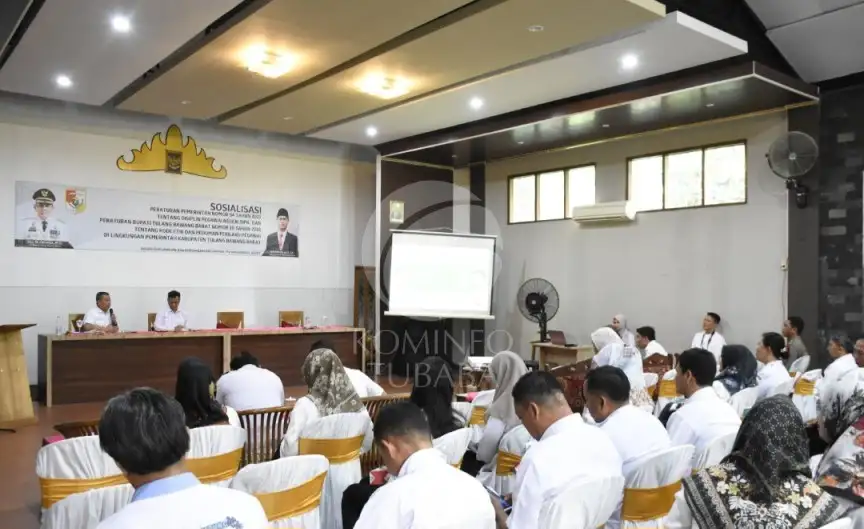 Disiplin PNS, Pemkab Tubaba Gelar Sosialisasi PP Nomor 9 Tahun 2021