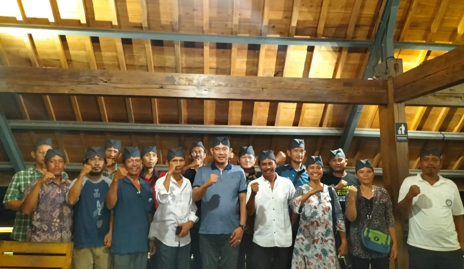 Keluarga Besar Parsautaon Lampung Bersuku Batak Sekabupaten Tulang Bawang Barat Menyatakan Sikap Mendukung pasangan NONA