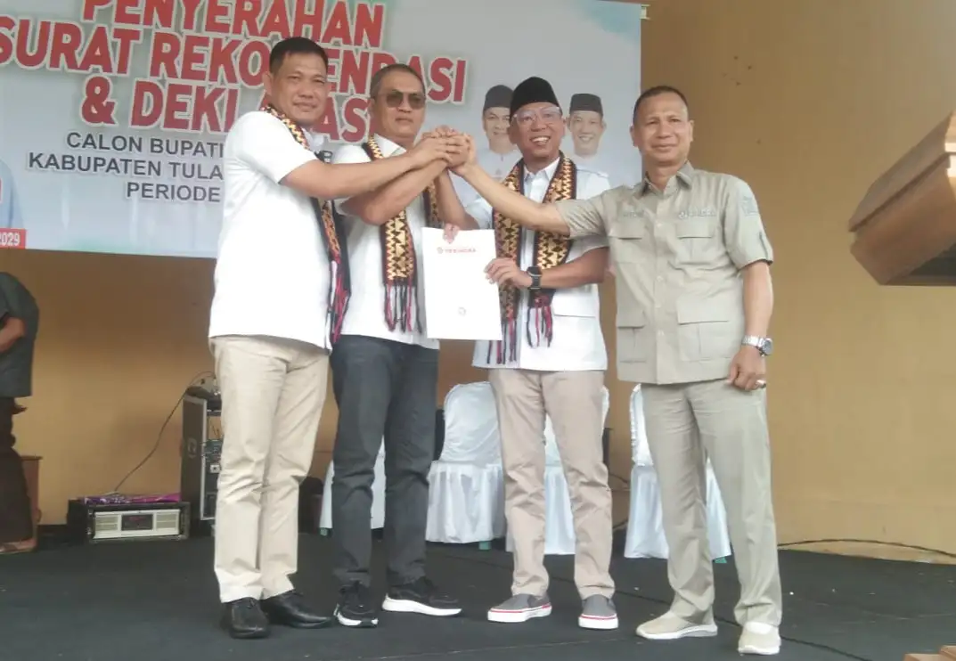 Restu Gerindra Untuk NONA Sebagai Calon Bupati dan Wakil Bupati Tubaba di Pilkada 2024