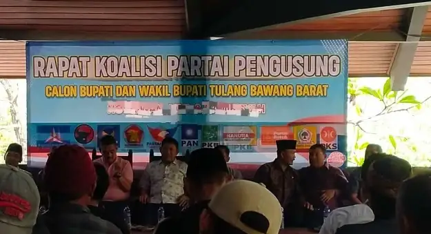 Ribuan Simpatisan Siap Kawal Dalam Pendaftaran Pilbup, Novriwan Jaya - Nadirsyah ke KPU Tubaba