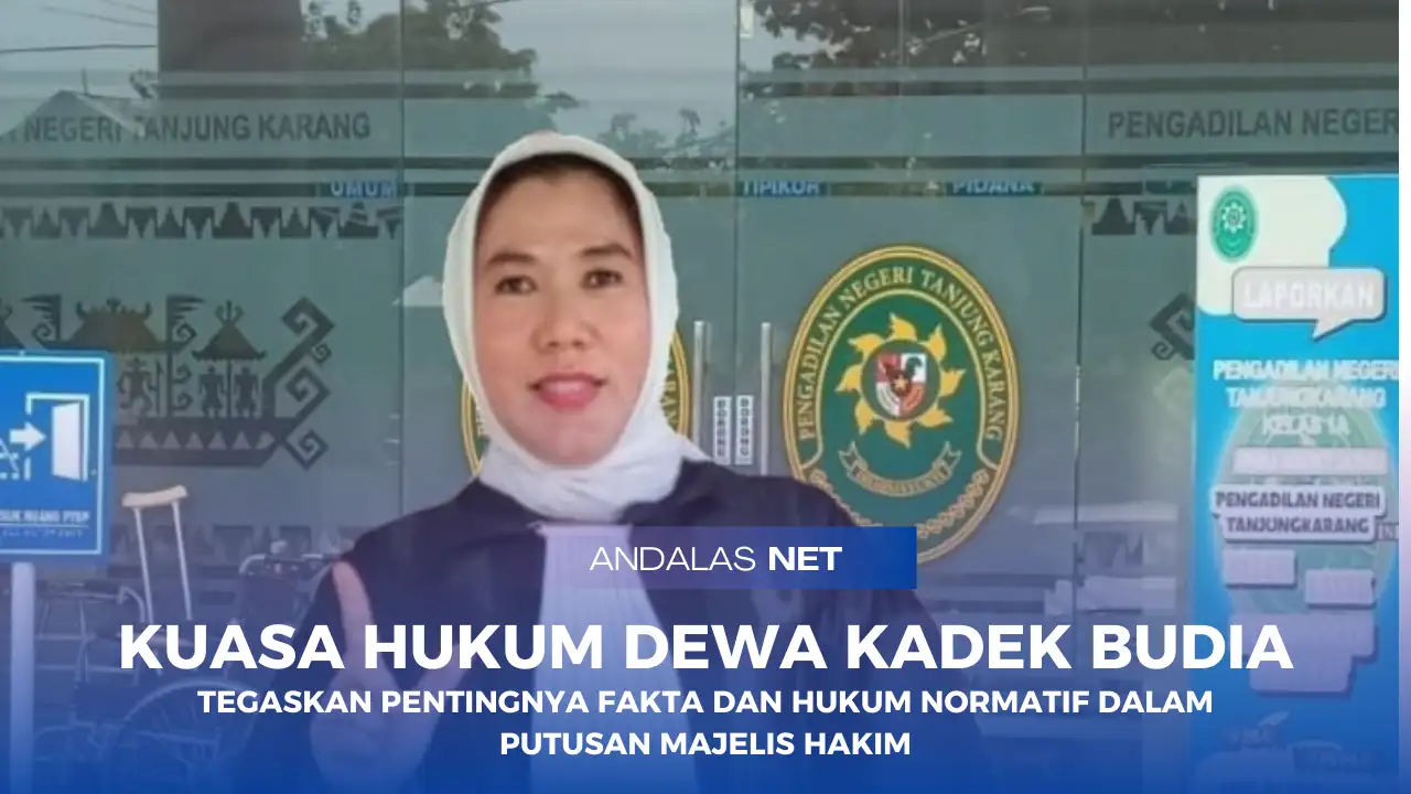 Kuasa Hukum Dewa Kadek Budia Tegaskan Pentingnya Fakta dan Hukum Normatif Dalam Putusan Majelis Hakim