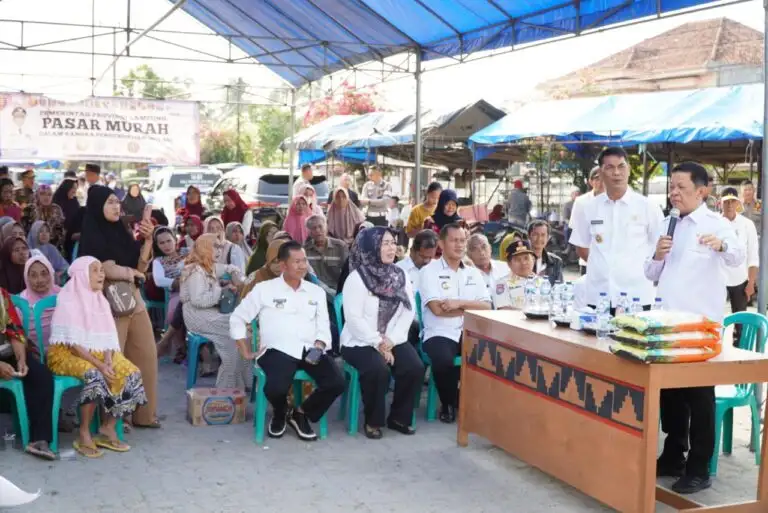 Pemkab Tubaba Kembali Gelar Operasi Pasar Murah