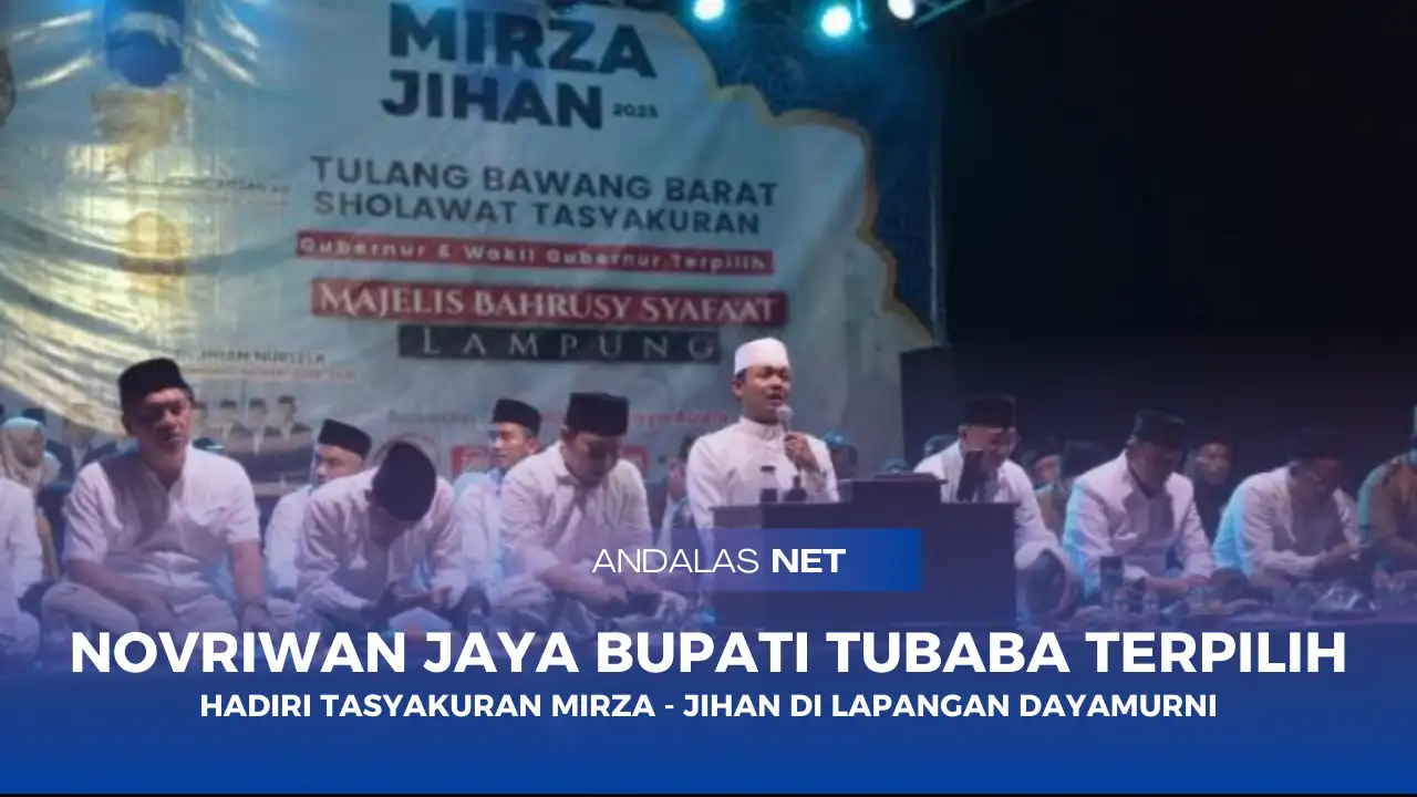 Ribuan Masyarakat Hadiri Tasyakuran Kemenangan RMD-JIHAN Pasangan Gubernur lampung Terpilih 2024