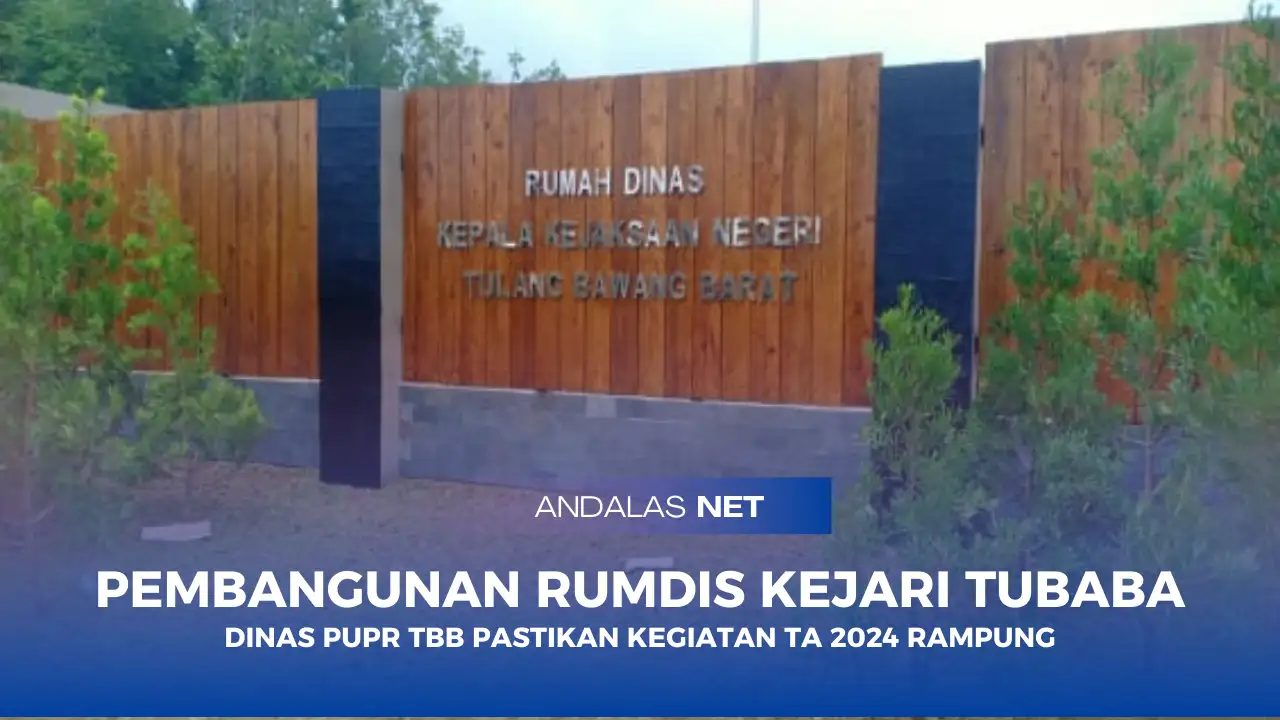 Dinas PUPR Tubaba Pastikan Kegiatan Tahun 2024, 100% Rampung