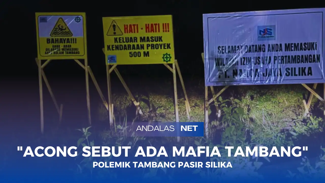 Acong : “Tambang Siluman di Lampung Timur! Pejabat Tutup Mata, Siapa yang Bermain?”