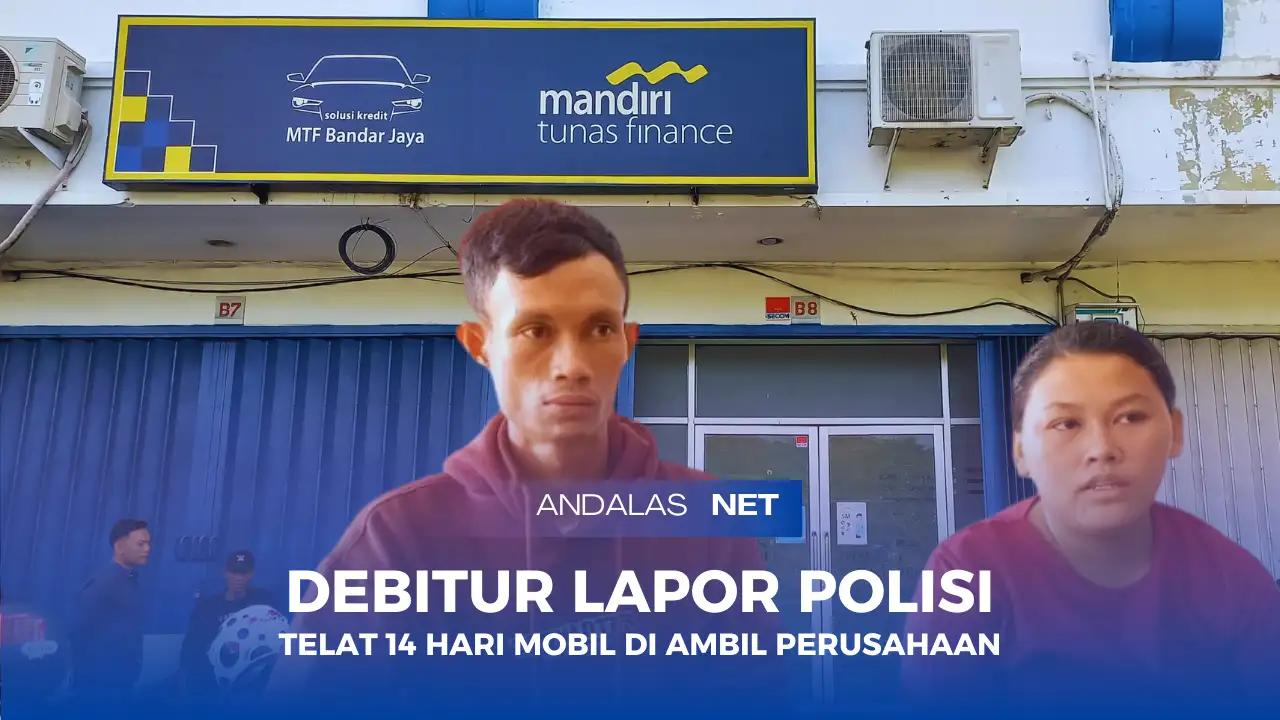 Mersa Ditipu, Debitur Nasabah Perusahaan Mandiri Tunas Finance Bandar Jaya Lapor Polisi