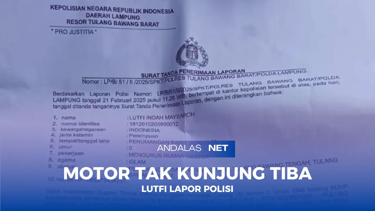Awas!!!, Oknum Petugas Daeler Pulung Kencana Melakukan Penipuan Kepada Pelanggan