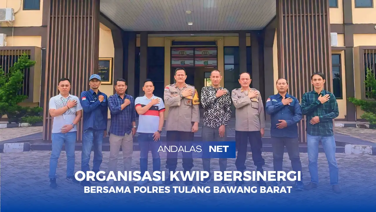 Wakapolres Tulang Bawang Barat Terima Audiensi Organisasi Komite Wartawan Indonesia Perjuangan (KWIP)