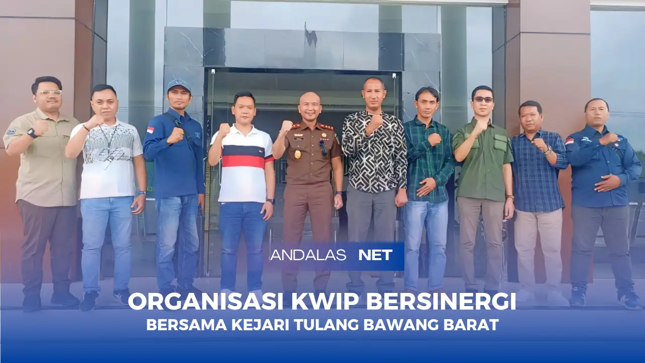 Komite Wartawan Indonesia Perjuangan Audiensi Ke Kajari Tubaba