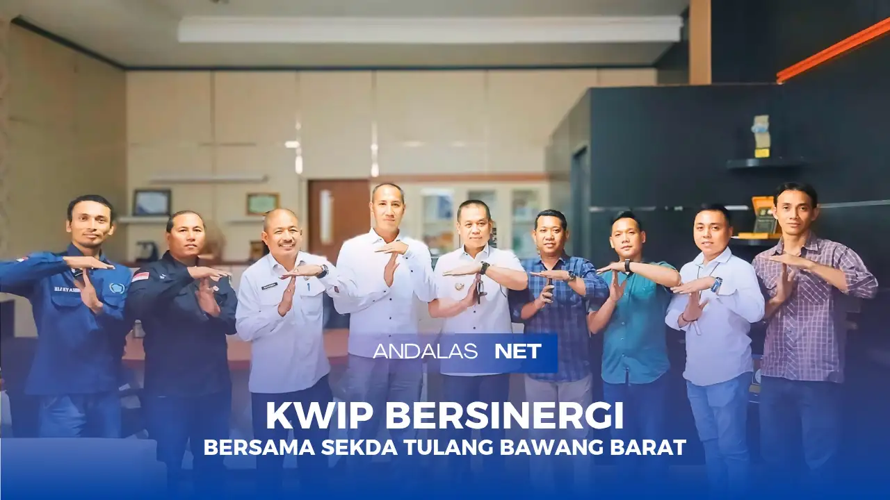 PJ Sekda Tulang Bawang Barat Terima Audiensi Organisasi Komite Wartawan Indonesia Perjuangan (KWIP)