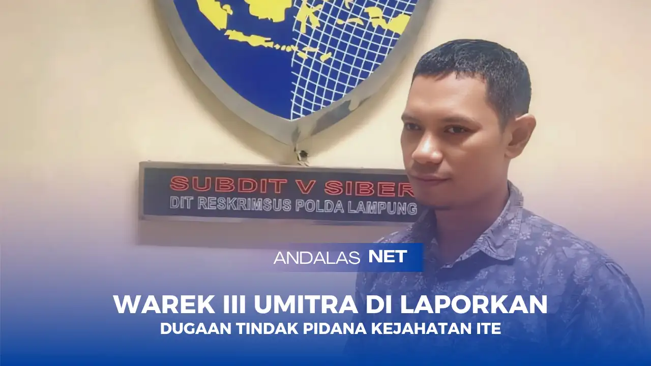 Seorang Kontraktor Laporkan Warek III Umitra ke Polda Lampung