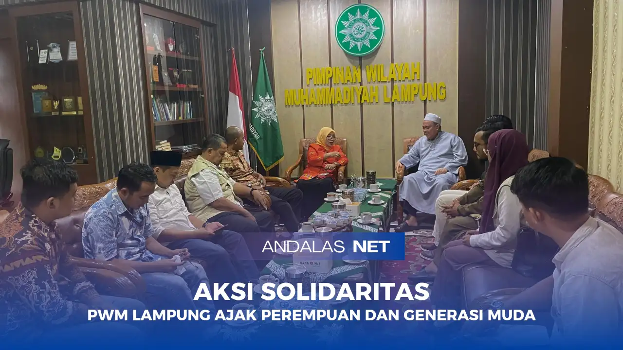 PWM Lampung Ajak Perempuan dan Generasi Muda Dukung Palestina dalam Aksi Solidaritas