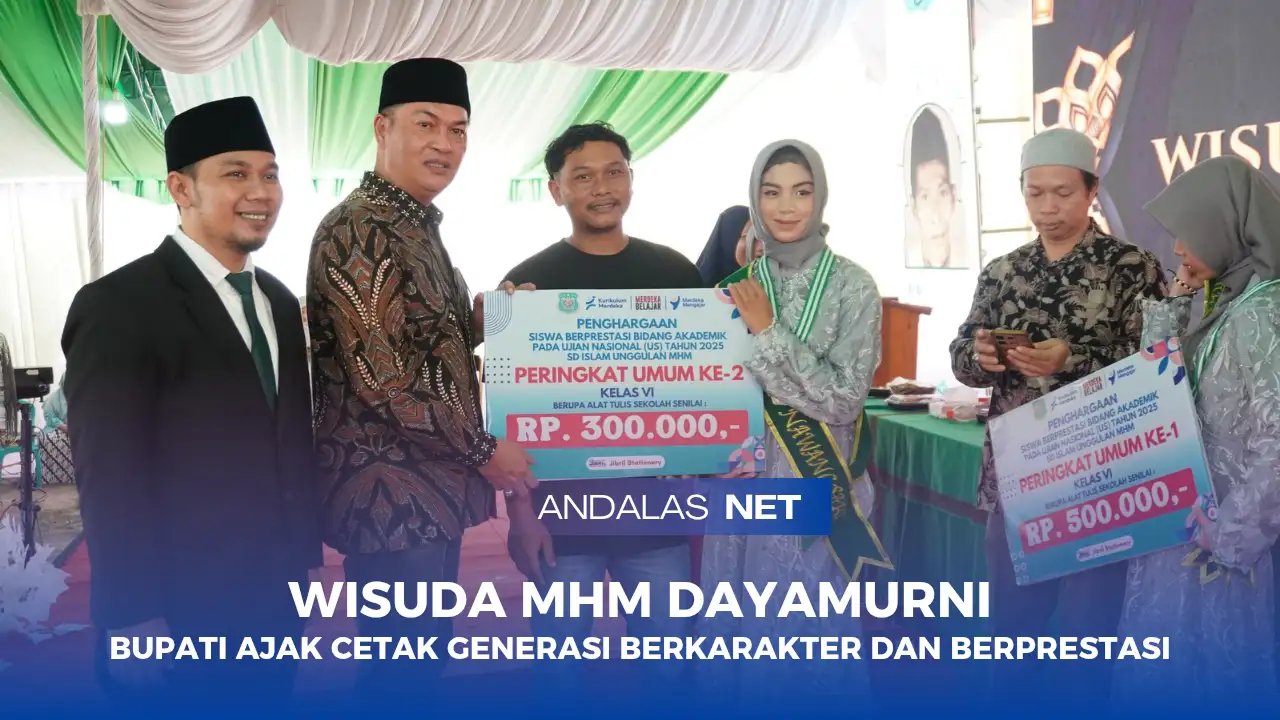 Momen Mengharukan di Wisuda MHM Dayamurni, Bupati Ajak Anak Bangsa Raih Mimpi