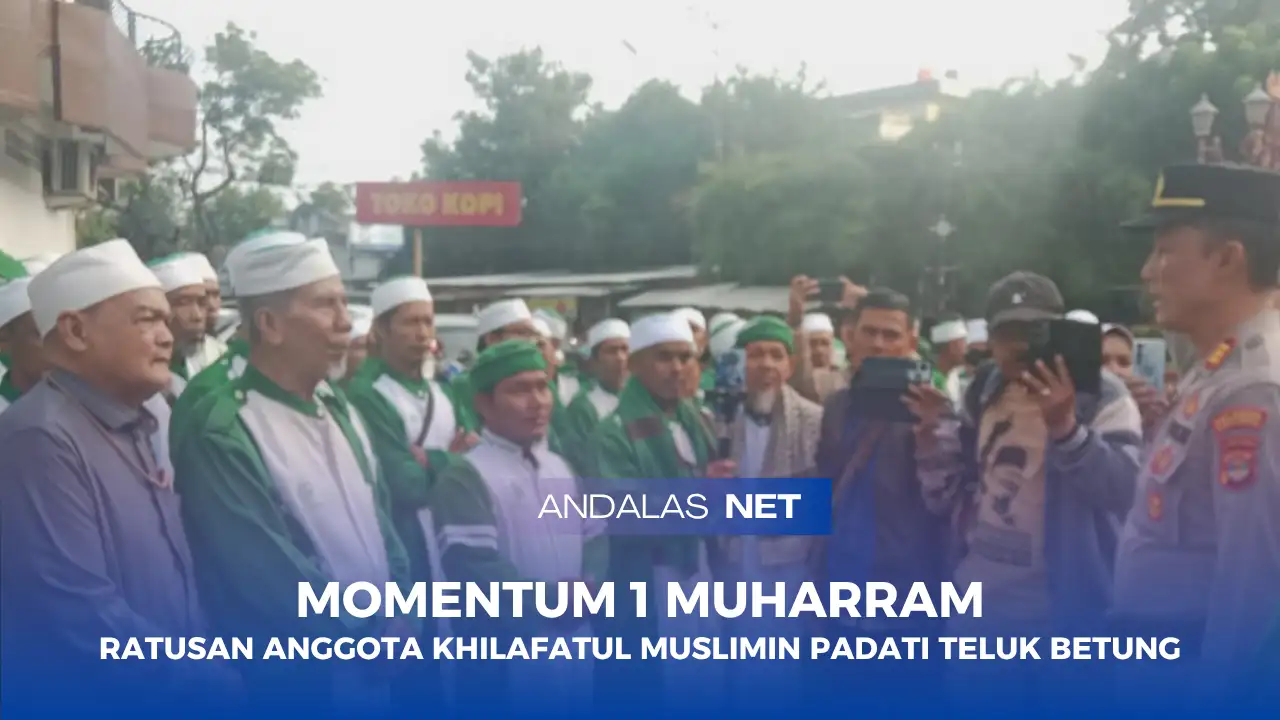 Jalan Sehat 1 Muharram, Khilafatul Muslimin Bandar Lampung Serukan Syiar dan Persatuan Umat