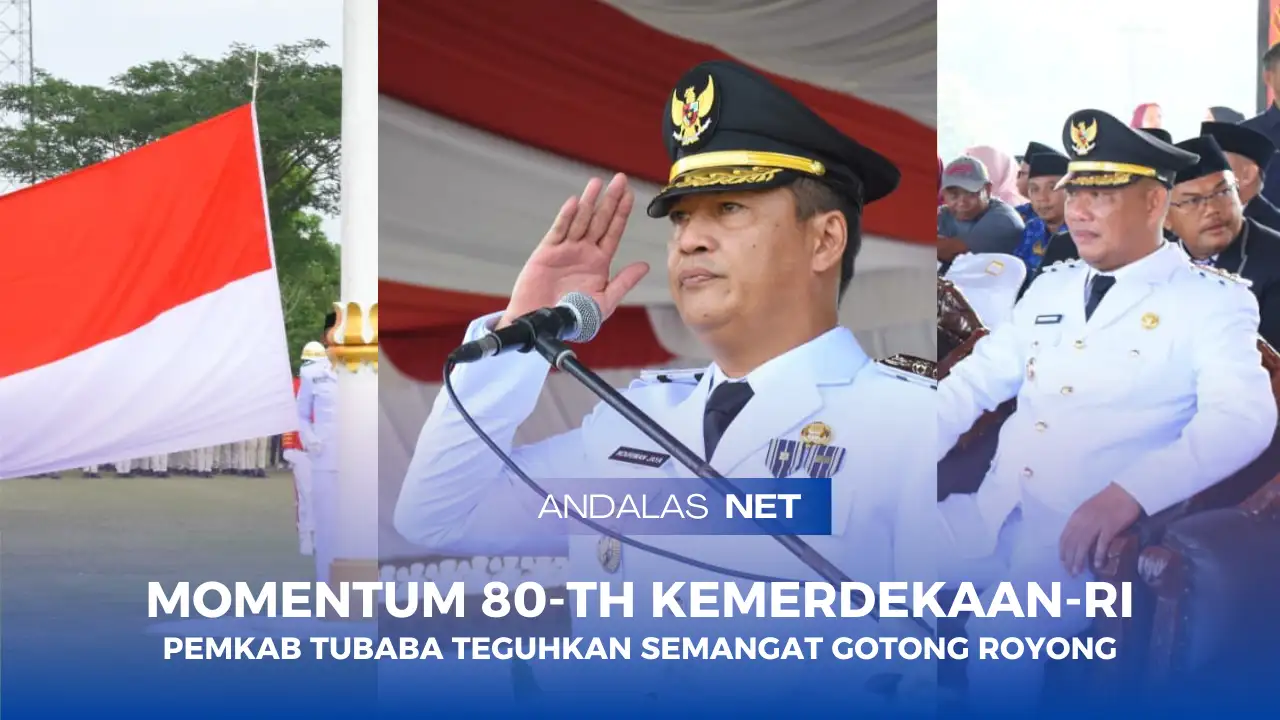 Bupati Novriwan Jaya Ajak Masyarakat Tubaba Kokohkan Persatuan di HUT ke-80 RI