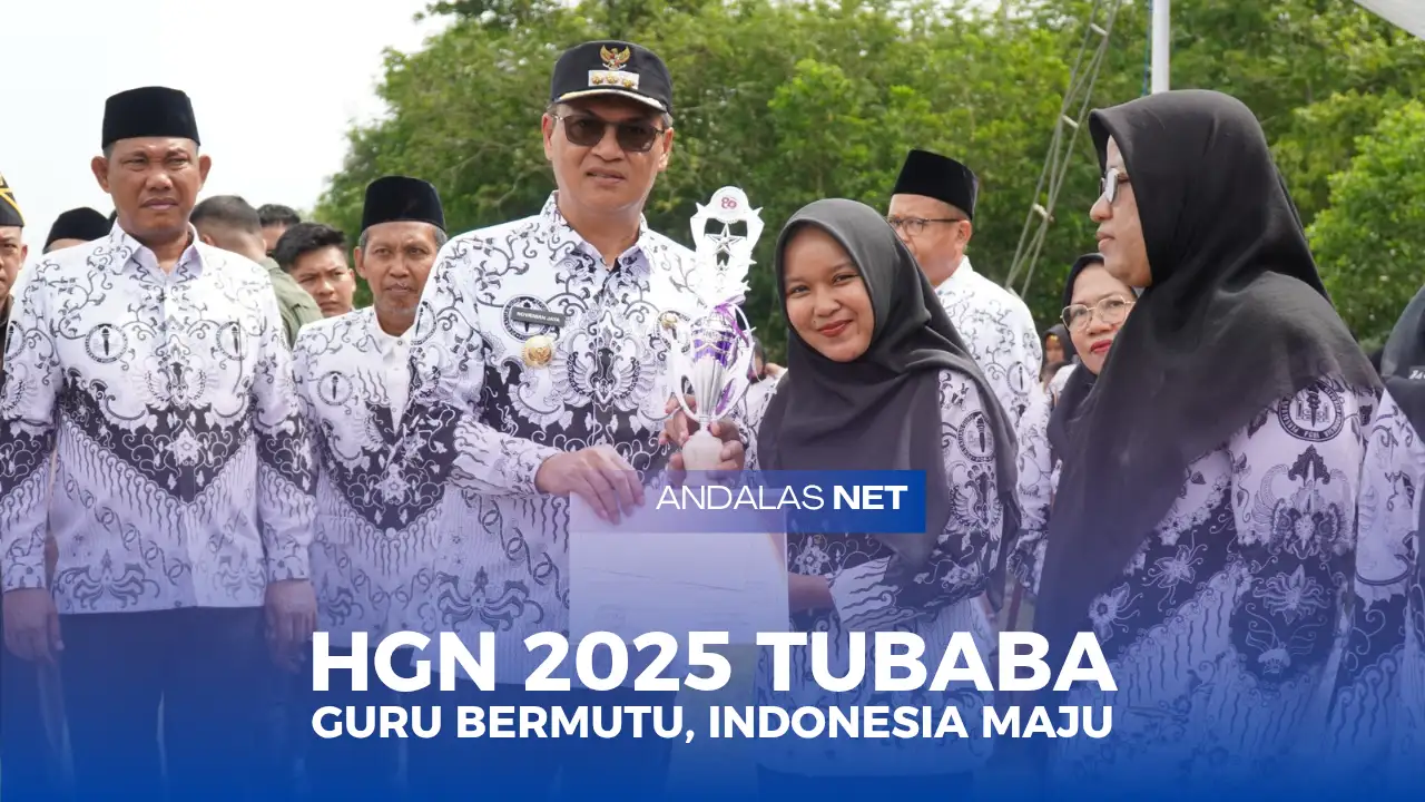Peringatan HGN ke-80, Pemkab Tubaba Tegaskan Komitmen Wujudkan Indonesia Emas Melalui Guru Bermutu