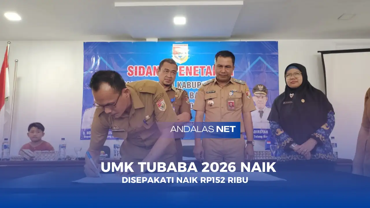 Dewan Pengupahan Sepakati Kenaikan UMK Tubaba 2026