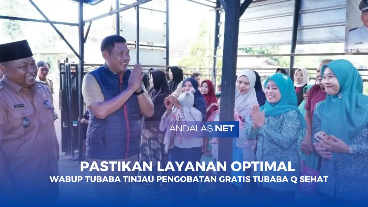 Tubaba Q Sehat Bergerak Serentak, Wabup Nadirsyah Pantau Layanan Gratis