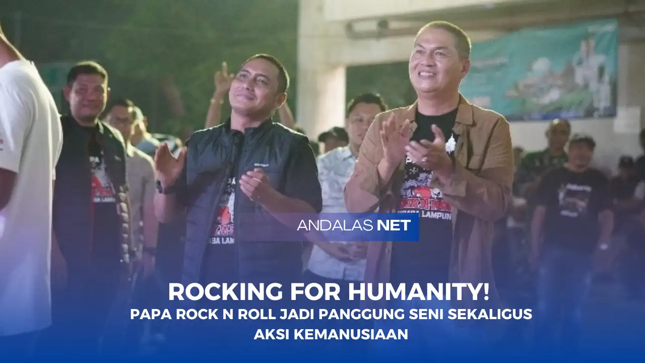 Malam Puncak Papa Rock n Roll Tubaba, Forkopimda Apresiasi Antusiasme Masyarakat