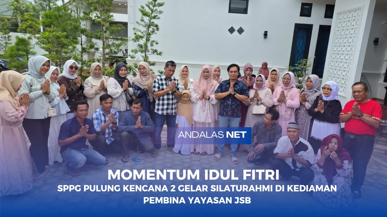 Idul Fitri 1447 H, SPPG Pulung Kencana 2 Gelar Silaturahmi di Kediaman Pembina Yayasan JSB